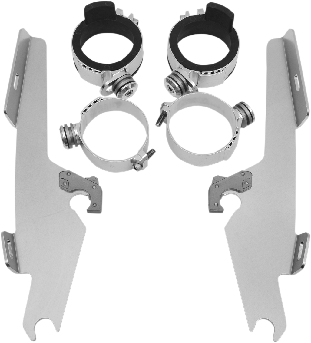 MEMPHIS SHADES METRIC NO-TOOL TRIGGER-LOCK MOUNT KITS FOR FATS/SLIM MNT KIT TL F/S XVS650