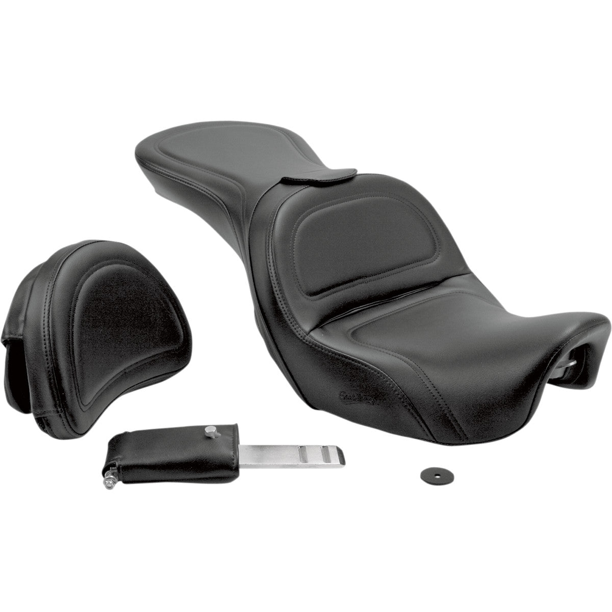 Saddlemen Explorer Seat With Driver Backrest For Harley-Davidson Dyna 2006-2017