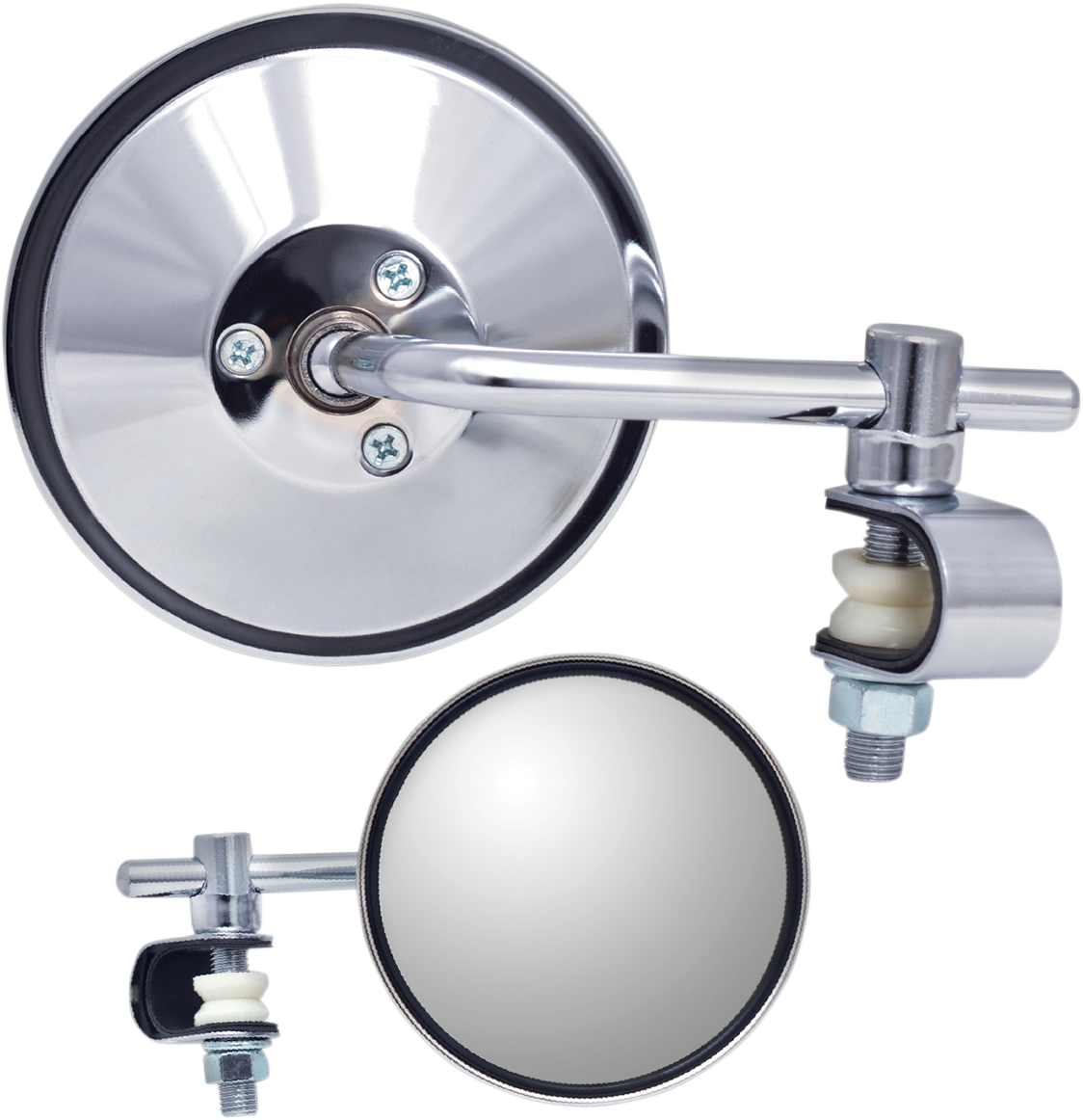 PARTS UNLIMITED UNIVERSAL MIRRORS MIRROR PU UNIV. SHORT