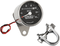 DRAG SPECIALTIES MINI SPEEDOMETERS 2240:60 BLACK FACE SPEEDO