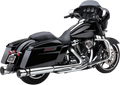 COBRA POWERPORT HEADPIPES FOR HARLEY-DAVIDSON 2017 - 2020 Chrome Powerport Dual Bung Headpipes