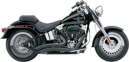 COBRA SPEEDSTER SHORT SWEPT EXHAUST SYSTEMS FOR HARLEY-DAVIDSON 2011 Black Speedster Short Swept Exhaust System