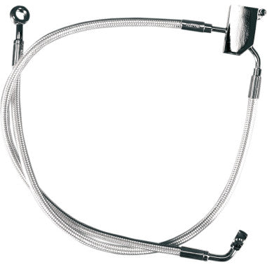 BRAIDED DOT REAR BRAKE LINE KITS FOR HARLEY-DAVIDSON