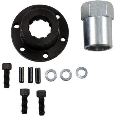 OFFSET FRONT PULLEYS AND SPACER INSERTS FOR HARLEY-DAVIDSON