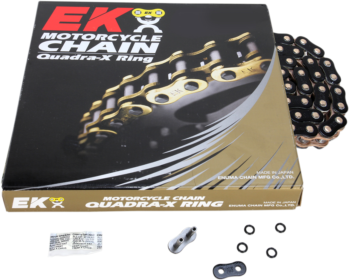 EK ZVX3 SEALED EXTREME SPORTBIKE SERIES CHAINS CHAIN 530ZVX3 X 150 BLK