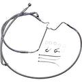 EXTENDED LENGTH STAINLESS STEEL BRAKE LINE KITS FOR HARLEY-DAVIDSON