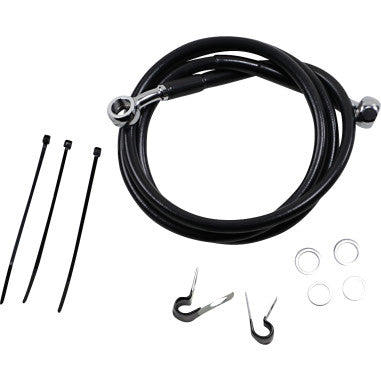 EXTENDED LENGTH STAINLESS STEEL BRAKE LINE KITS FOR HARLEY-DAVIDSON