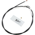 BLACK VINYL THROTTLE AND IDLE CABLES FOR HARLEY-DAVIDSON