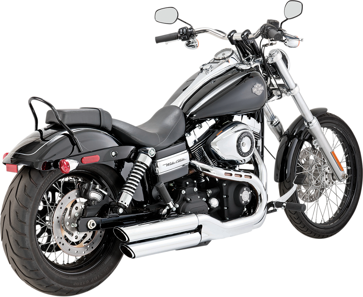 Escape Para Harley-Davidson Dyna Vance & Hines Twin Slash 3" Slip-On Mufflers