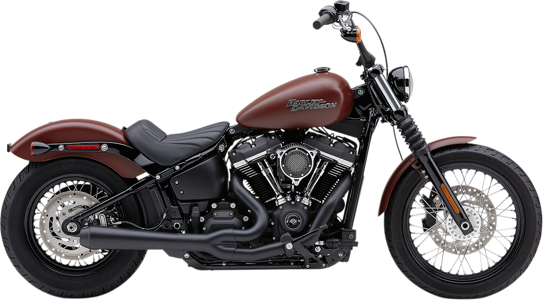 COBRA EL DIABLO 2-INTO-1 EXHAUST FOR HARLEY-DAVIDSON 2018 Black El Diablo 2-Into-1 Exhaust