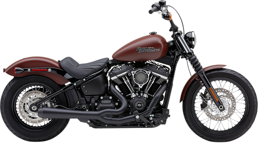 COBRA EL DIABLO 2-INTO-1 EXHAUST FOR HARLEY-DAVIDSON 2018 Black El Diablo 2-Into-1 Exhaust