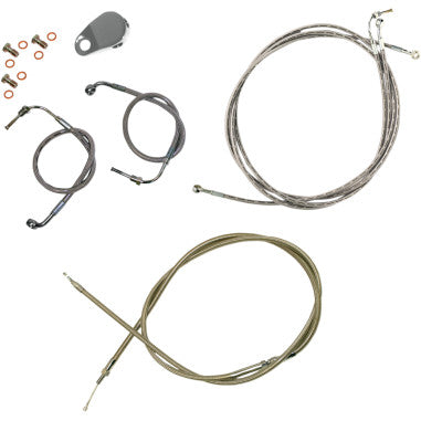 HANDLEBAR CABLE/BRAKE & CLUTCH LINE/WIRE KITS AND COMPONENTS FOR HARLEY-DAVIDSON