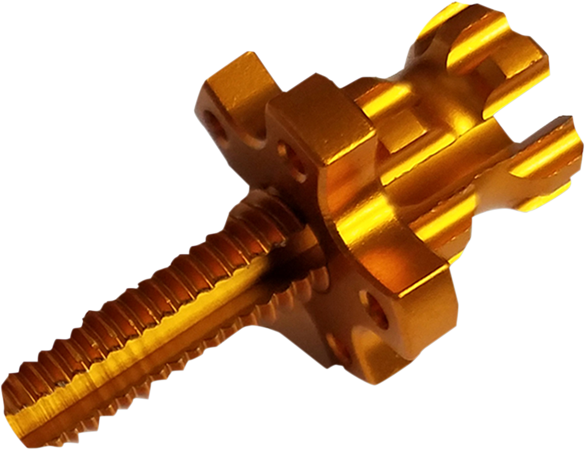 POWERSTANDS RACING CLUTCH CABLE ADJUSTERS CLTCHCBL ADJ GLD 10X1.25
