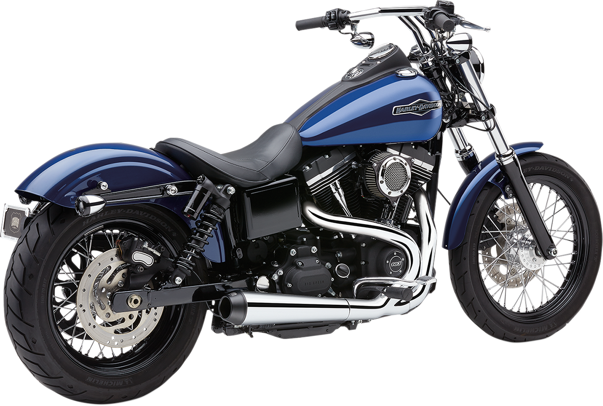 COBRA EL DIABLO 2-INTO-1 EXHAUST FOR HARLEY-DAVIDSON 2008 - 2011 Chrome El Diablo 2-Into-1 Exhaust System