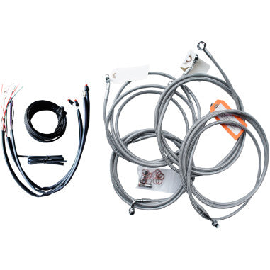 HANDLEBAR CABLE/BRAKE & CLUTCH LINE/WIRE KITS AND COMPONENTS FOR HARLEY-DAVIDSON