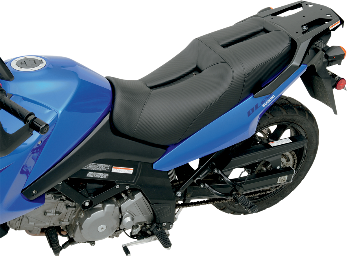 SADDLEMEN GEL-CHANNEL SPORT BIKE SEATS SEAT TRACK CF VSTROM