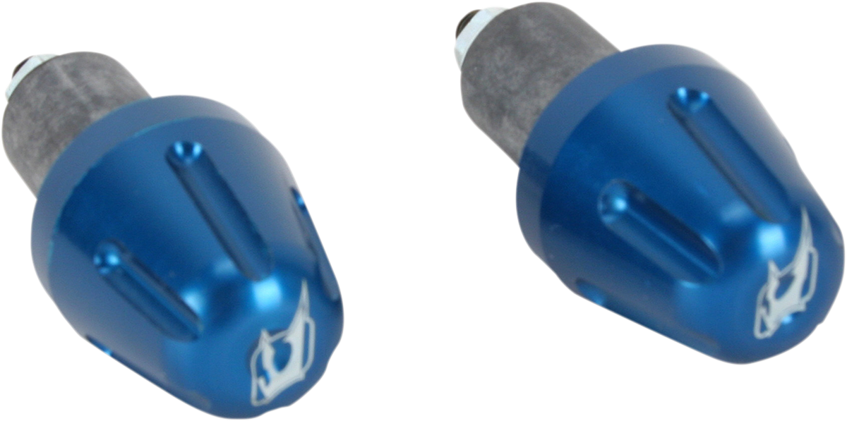 DRIVEN RACING BAR ENDS V1 BAR END WEIGHT BLUE