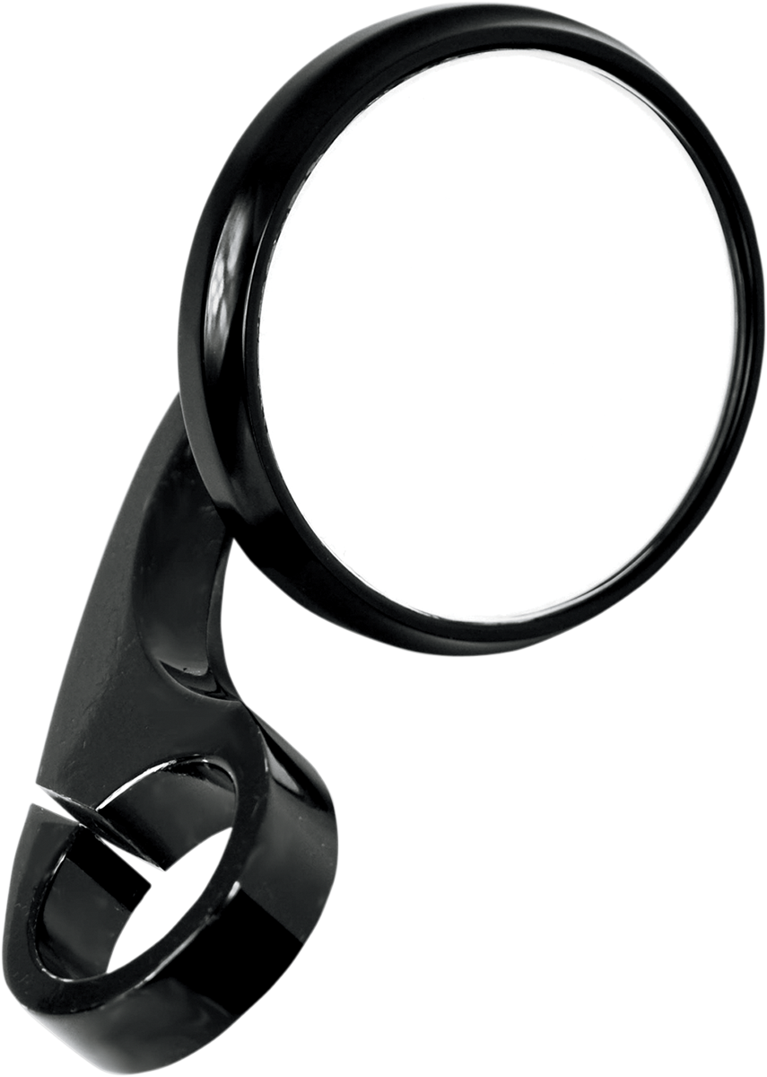 TODD'S CYCLE CLAMP-ON SHOOTER MIRRORS MIRROR SHTR C/O 7/8 BLK