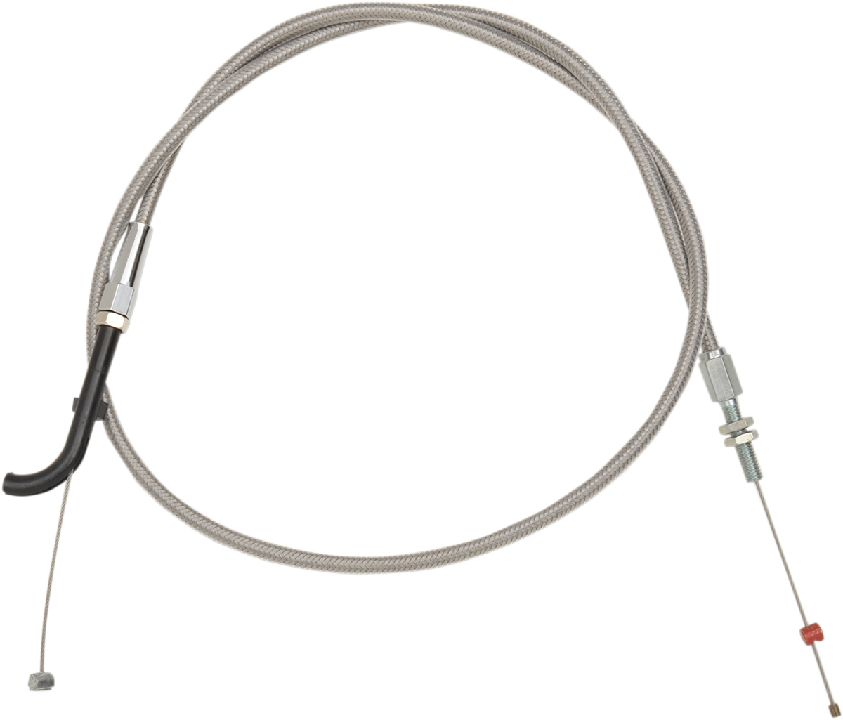 BARNETT STAINLESS STEEL CABLES CABLE THROTTLE VIC S/S+06