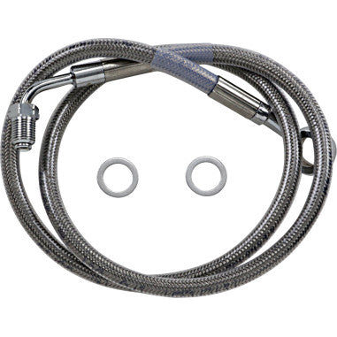 EXTENDED LENGTH STAINLESS STEEL BRAKE LINE KITS FOR HARLEY-DAVIDSON