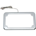 BEVELED LICENSE PLATE FRAMES FOR HARLEY-DAVIDSON