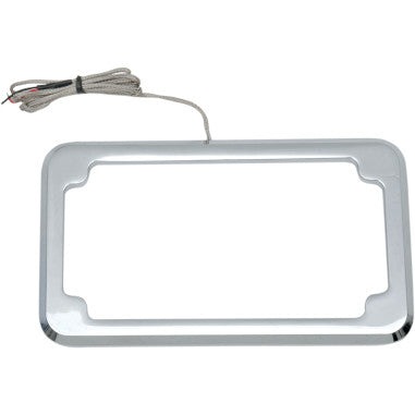 BEVELED LICENSE PLATE FRAMES FOR HARLEY-DAVIDSON