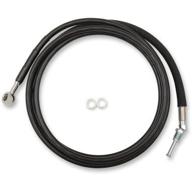 STAINLESS STEEL HYDRAULIC CLUTCH LINES FOR HARLEY-DAVIDSON