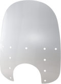 MEMPHIS SHADES METRIC REPLACEMENT PLASTIC FOR MEMPHIS SHADES WINDSHIELDS FATS 21",9" LT CLR PLAST