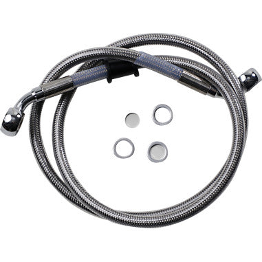 STANDARD LENGTH STAINLESS STEEL BRAKE LINE KITS FOR HARLEY-DAVIDSON
