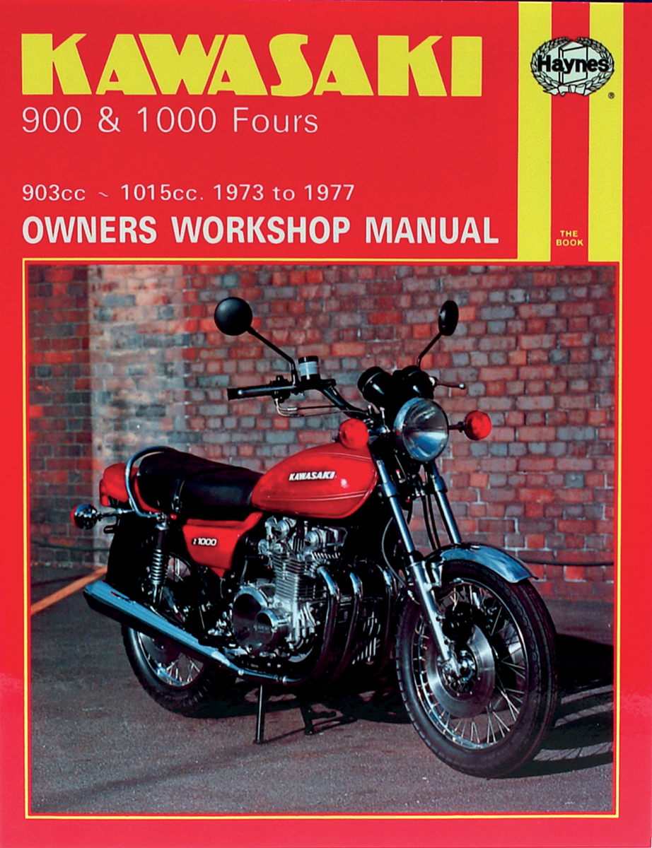 HAYNES MOTORCYCLE REPAIR MANUALS MANUAL KAW Z1/KZ900/1000
