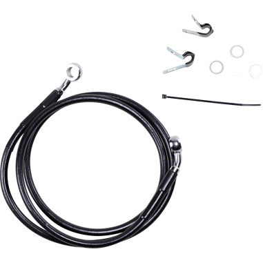 EXTENDED LENGTH STAINLESS STEEL BRAKE LINE KITS FOR HARLEY-DAVIDSON