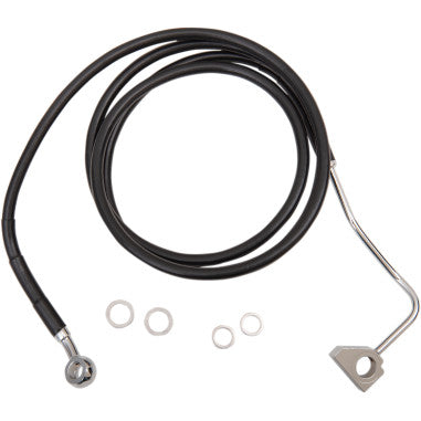 EXTENDED LENGTH STAINLESS STEEL BRAKE LINE KITS FOR HARLEY-DAVIDSON
