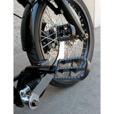 SERRATED BRAKE PEDAL COVERS FOR HARLEY-DAVIDSON