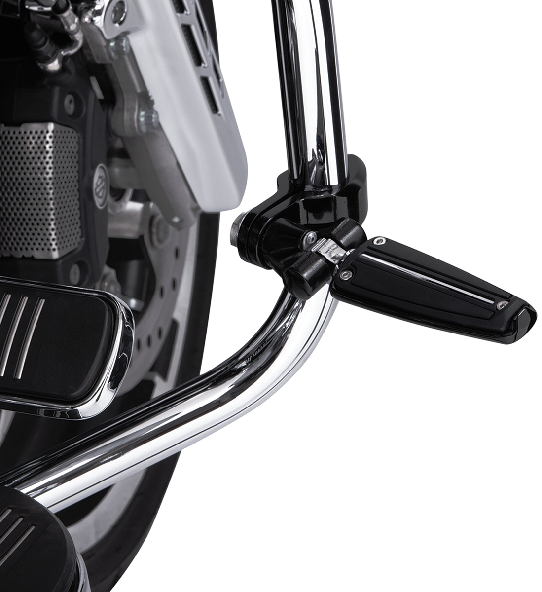 CIRO ENGINE GUARD HIGHWAY PEG MOUNTING KITS CLAMP PINLESS CLEVIS BLK