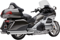 COBRA 6-INTO-6 SLIP-ON MUFFLERS MUFFLERS 6-6 CHROME F6B