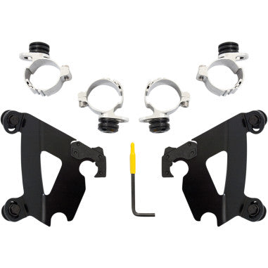 Memphis Shades MEB1997 Cafe Fairing Trigger-Lock Hardware Kit For Harley-Davidson