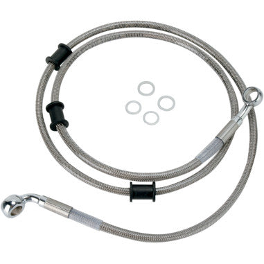 STANDARD LENGTH STAINLESS STEEL BRAKE LINE KITS FOR HARLEY-DAVIDSON