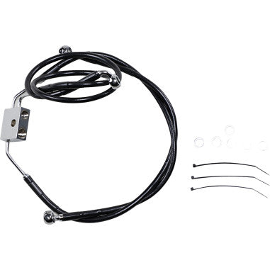 EXTENDED LENGTH STAINLESS STEEL BRAKE LINE KITS FOR HARLEY-DAVIDSON