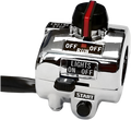 K&S TECHNOLOGIES VINTAGE STYLE HANDLEBAR SWITCHES TURNSIG SWITCH DOT RH-CHR