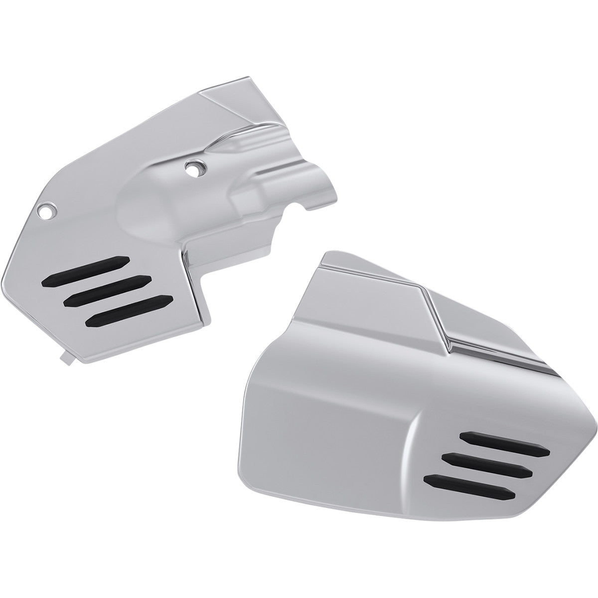 CHROME LOWER ENGINE SIDE COVERS FOR HONDA GL1500 GOLD WING 88-00