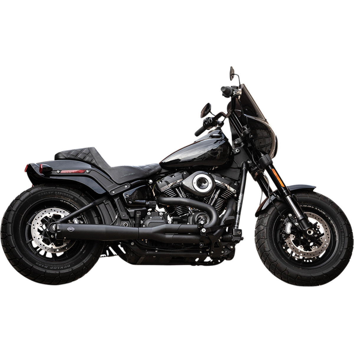 Superstreet 50 State 2-into-1 Exhaust System for Harley-Davidson