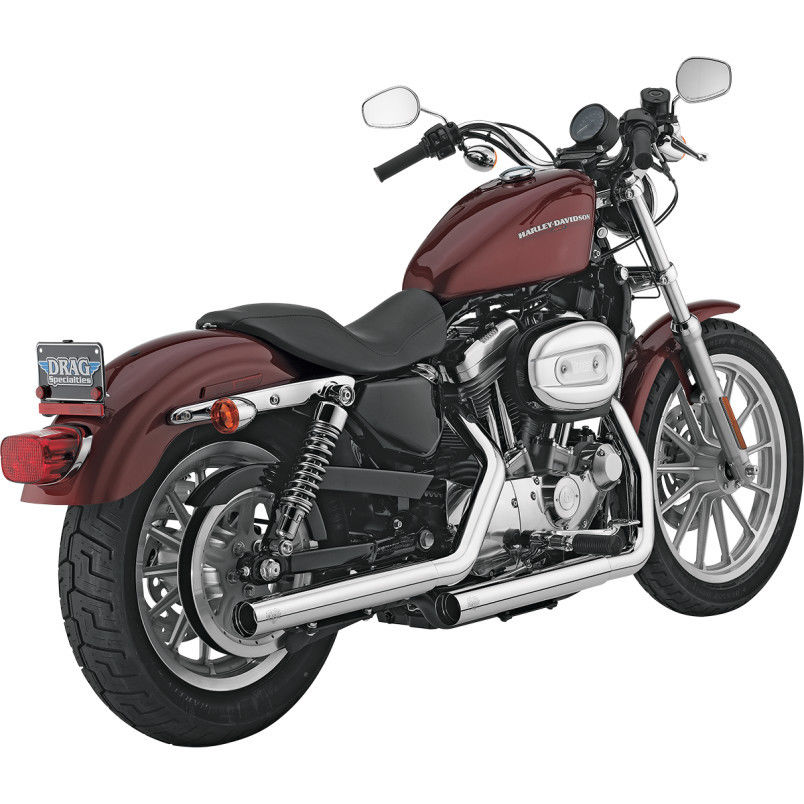 Escape Para Harley-Davidson Sportster 04-13 Vance & Hines Straightshots Slip-Ons