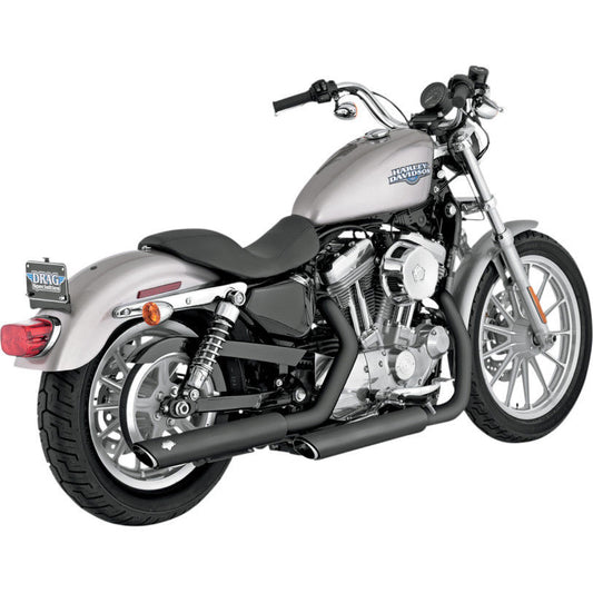 Escape Para Harley-Davidson Sportster 2004-2013 Vance & Hines Twin Slash Black