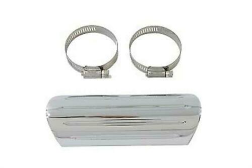 Exhaust Heat Shield Grooved Style For Harley-Davidson