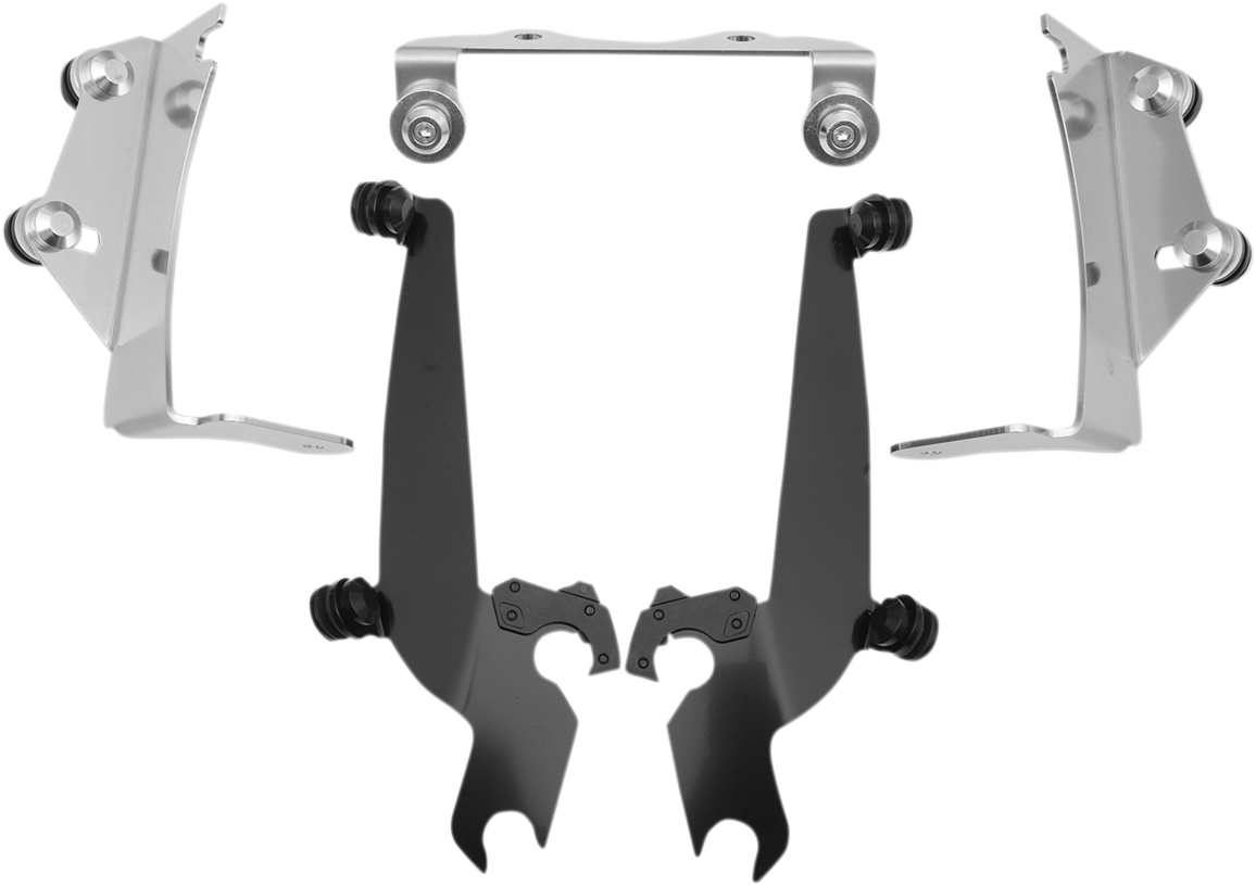 MEMPHIS SHADES METRIC NO-TOOL TRIGGER-LOCK MOUNT KITS FOR SPORTSHIELDS MNT KIT SS VN900 CL BLK