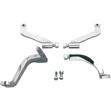 DRIVER FLOORBOARD MOUNTING BRACKETS FOR HARLEY-DAVIDSON