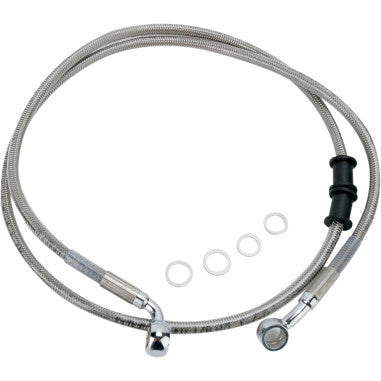 STANDARD LENGTH STAINLESS STEEL BRAKE LINE KITS FOR HARLEY-DAVIDSON