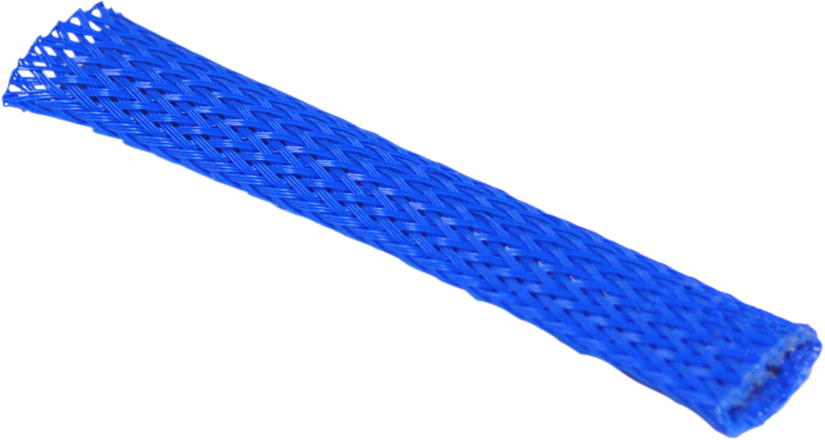 NAMZ BRAIDED FLEX SLEEVING SLEEVING BRAIDED BLUE 10'