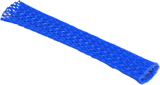 NAMZ BRAIDED FLEX SLEEVING SLEEVING BRAIDED BLUE 10'