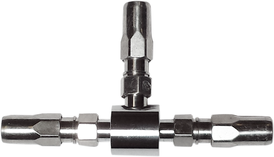 MAGNUM BYO® BUILD-YOUR-OWN UNIVERSAL BRAKE LINES TEE BRAKE BYO CHROME